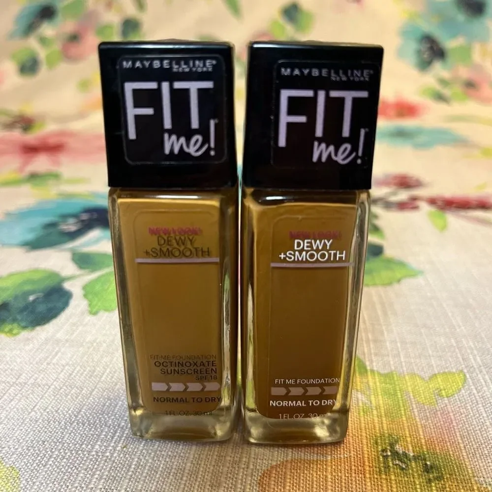 Lot of 3 360 Mocha Maybelline Fit Me Dewy + Smooth Foundation
